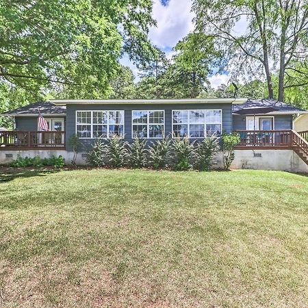 Waterfront Lake Sinclair Home With Boat Dock! MilledgevilleMilledgeville  Kültér fotó