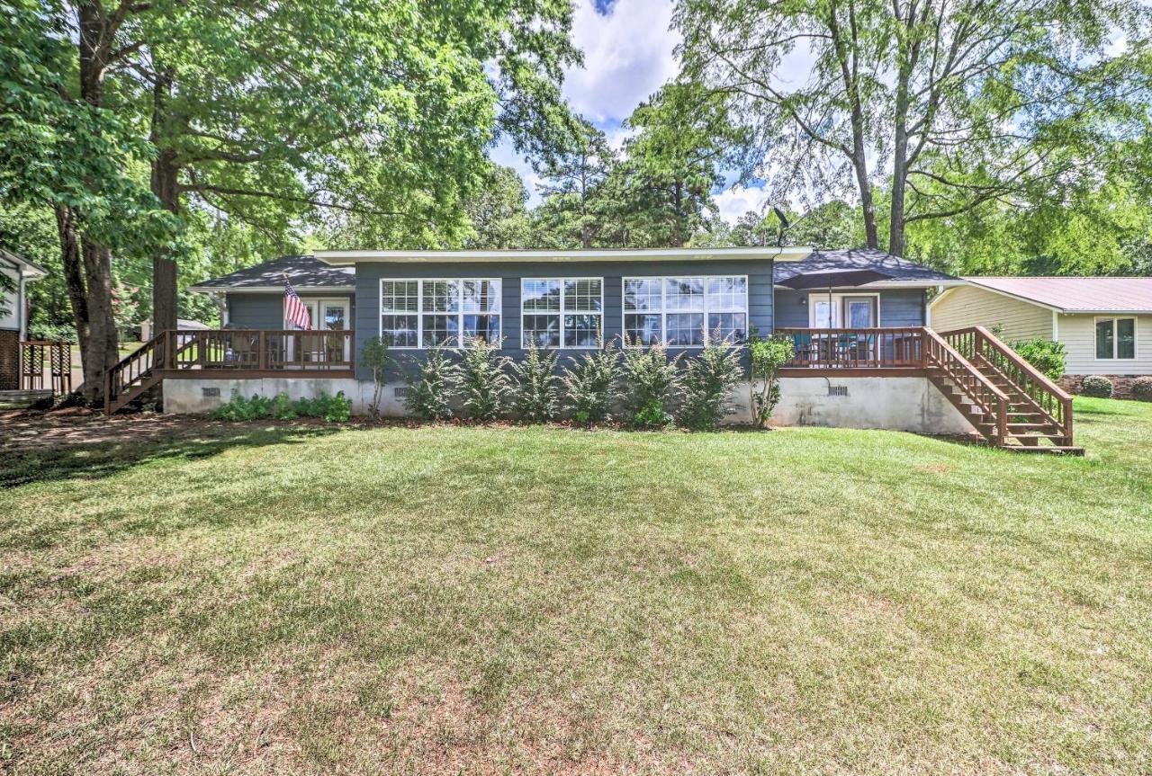 Waterfront Lake Sinclair Home With Boat Dock! MilledgevilleMilledgeville  Kültér fotó