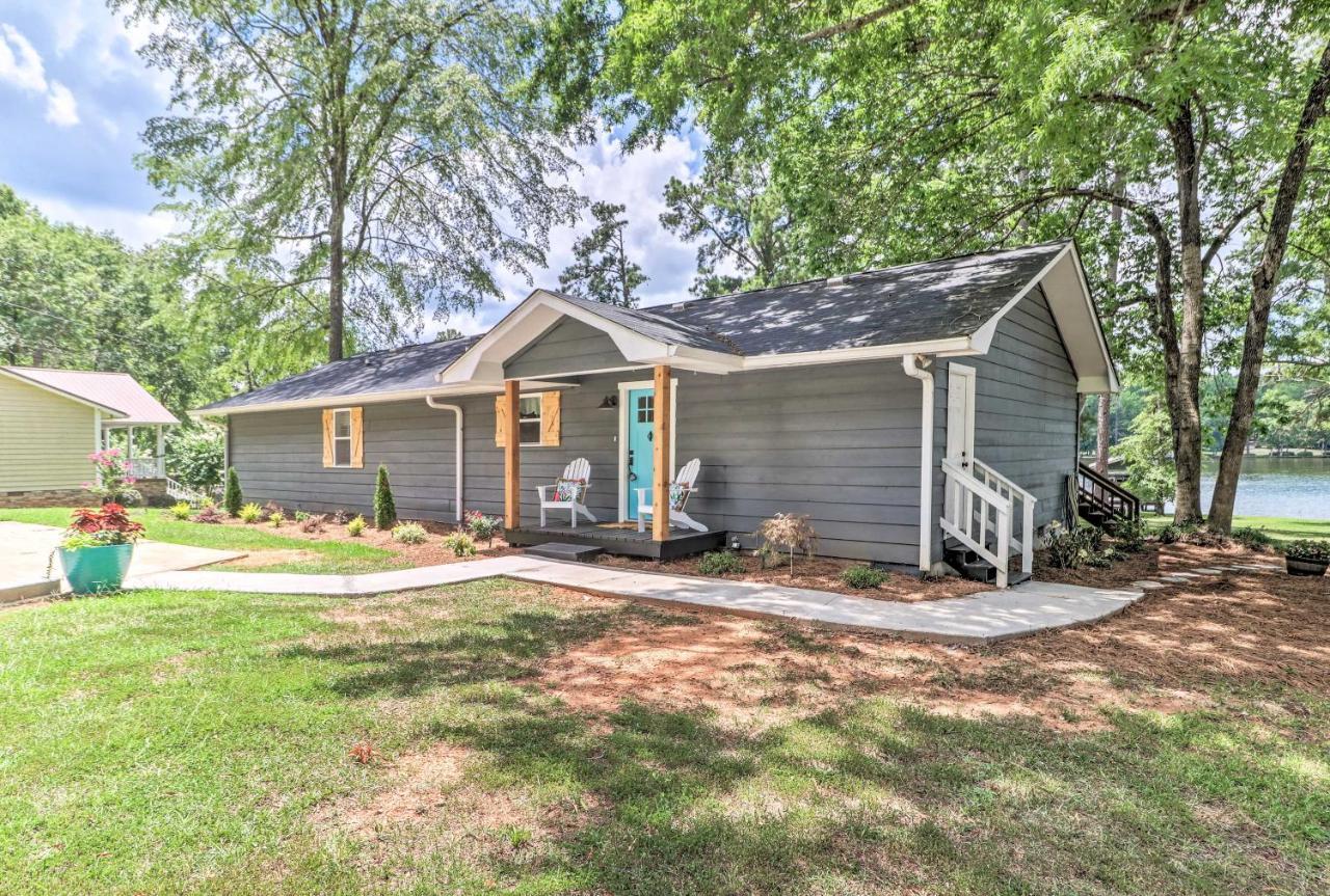 Waterfront Lake Sinclair Home With Boat Dock! MilledgevilleMilledgeville  Kültér fotó
