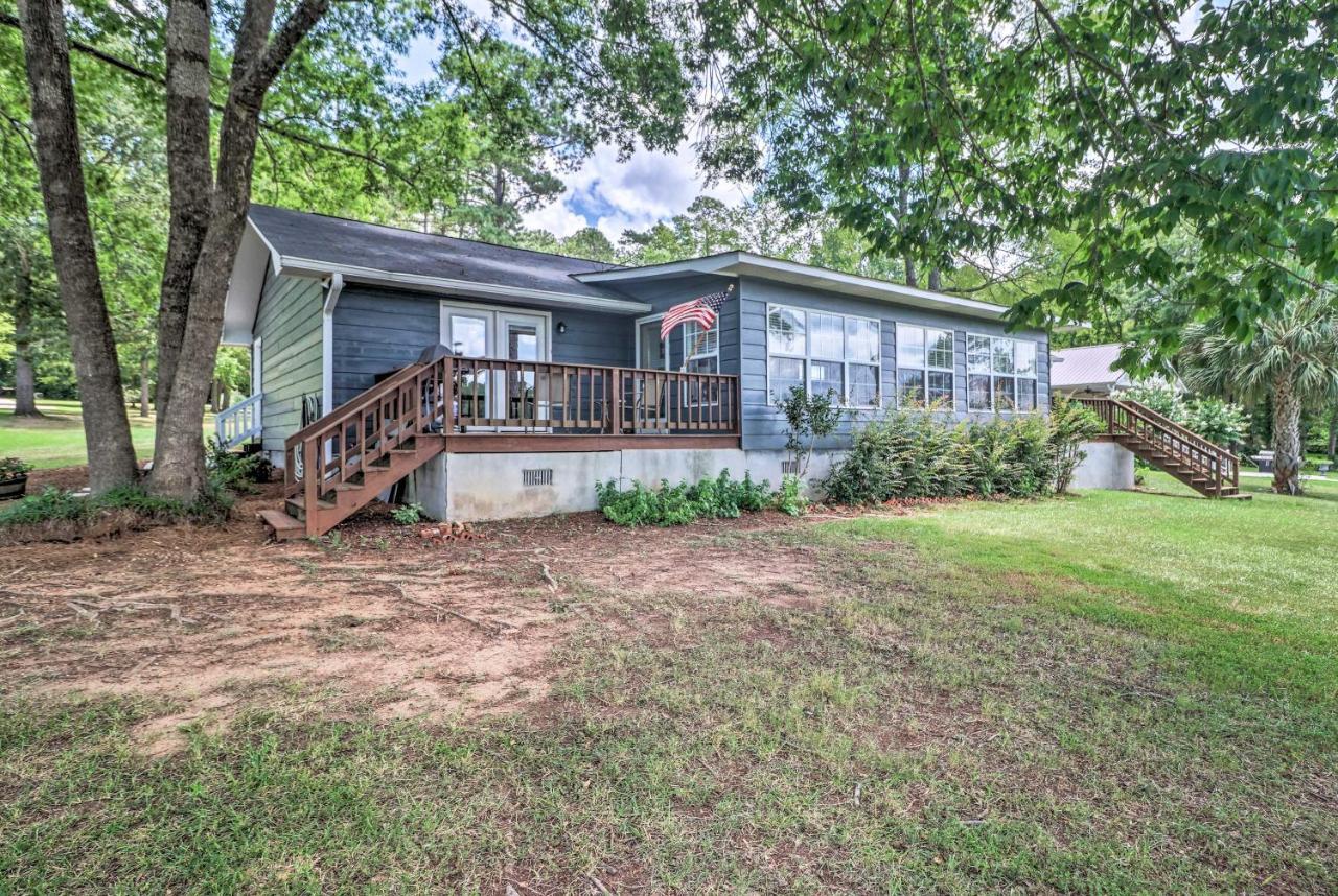 Waterfront Lake Sinclair Home With Boat Dock! MilledgevilleMilledgeville  Kültér fotó