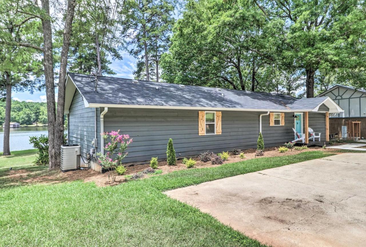Waterfront Lake Sinclair Home With Boat Dock! MilledgevilleMilledgeville  Kültér fotó